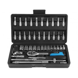 Набор головок и бит 46пр. TREK