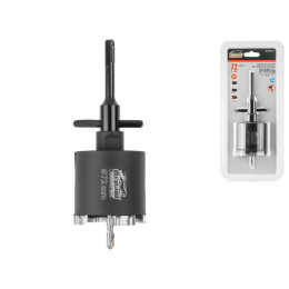 Коронка алмазная d 72мм железобетон GEPARD (GP2079-72)