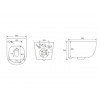Унитаз подвесной AV Engineering, GRAND X