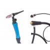 Горелка сварочная TIG WGT-17V (4м, 150А, разъем 10-25, вентиль) SOLARIS