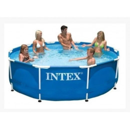 Каркасный бассейн Metal Frame, круглый, 366х76 см, INTEX