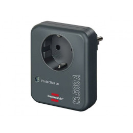 Розетка с защитой от перенапряжения Brennenstuhl Primera-Line 13 500 А, антрацит