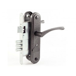 Замок врезной Зенит ЗВ9-4.2 (серебро)