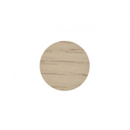 Заглушка самоклеющаяся, декоративная 14 мм дуб молочный (50 шт/лист) STARFIX (7523)