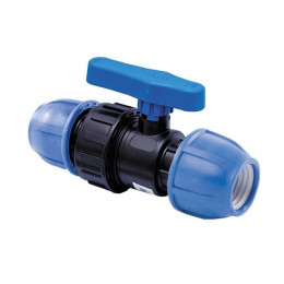 Кран шар. ПЭ 32, РТП