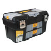Ящик для инструмента пластмассовый ГЕФЕСТ 21" мет.замки ( с 2 консолями и коробками) IDEA