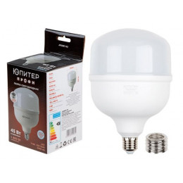 Лампа светодиодная промышл. T140 45 Вт 170-240В E27/E40 6400К ЮПИТЕР