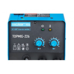 Полуавтомат сварочный Solaris TOPMIG-226 с горелкой 5 м