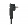 Удлинитель 2м (4 роз., 3.3кВт, с/з, выкл., ПВС) черный Brennenstuhl Comfort-Line