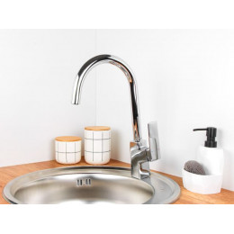 Смеситель для кухни (Lt) D35, серия Lily хром, a-five