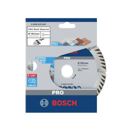 Алмазный круг 150х22 мм универс. сегмент. Turbo STANDARD FOR UNIVERSAL BOSCH