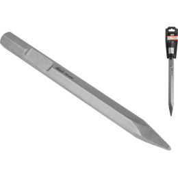 Пиковое зубило шестигр. 28мм 400мм GEPARD