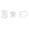 Унитаз подвесной AV Engineering, COMFORT X