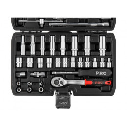 Набор головок и бит 56пр. 1/4" PRO STARTUL STUTTGART (PRO-056S)