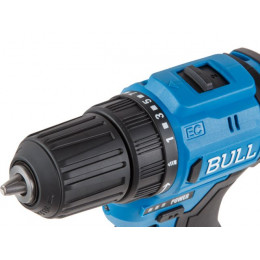 Аккум. дрель-шуруповерт BULL SR 1203 в чем. БЕСЩЕТ., 12 В, 37 Н*м, 2*2 А*ч акб, БЗП 10 мм
