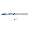 Пилка лобз. по металлу T118A (5 шт.) BOSCH