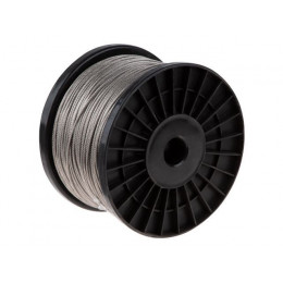 Трос М2 нерж.сталь(А2), DIN 3055 (бухта 250м)