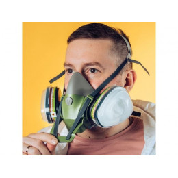 Полумаска без фильтра Jeta Safety (8500) с системой быстрого сброса р-р М