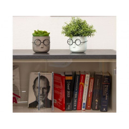 Кашпо СТИВ D115мм со вставкой (желтый) IDEA