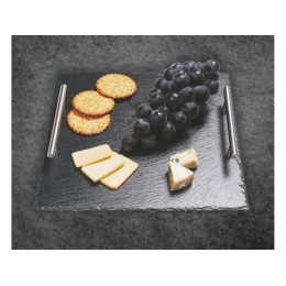 Блюдо для подачи сервировочное 30х30 см, сланец, PERFECTO LINEA