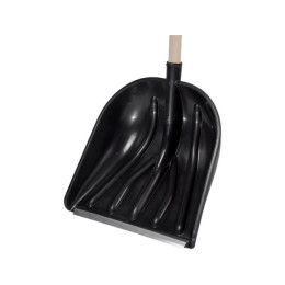 Лопата снеговая пластм. 410х460мм с дер.черенком STARTUL MASTER (ST9056-3)