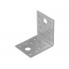 Уголок крепежный 53х65х65 мм KU 2.5 мм белый цинк STARFIX