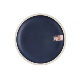 Тарелка десертная керамическая, 21 см, серия ASIAN, синяя, PERFECTO LINEA
