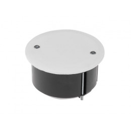 Коробка распаечная СП 73х45мм, крышка, мет.лапки IP20 ЮПИТЕР