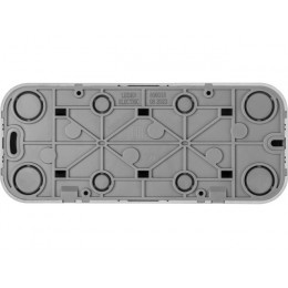 Розетка 3-ая (открытая, б/з) черная, Bailly, LEIDEN ELECTRIC