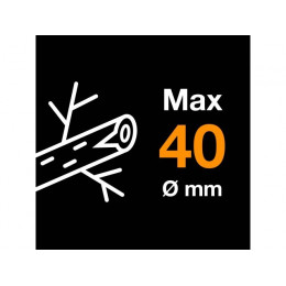 Сучкорез контактный L39 FISKARS SingleStep c загнутыми лезвиями большой