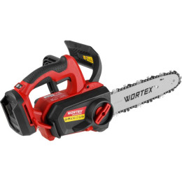 Аккум. пила цепная WORTEX CEC 2518-3 в кор. ALL1 XLT SOLO БЕСЩЕТ., 18 В, 25.4 см