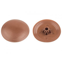 Заглушка для самореза PH2, декоративная коричневая (1000 шт в пакете) STARFIX