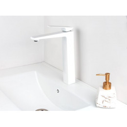 Смеситель для умывальника (Lt) D35, серия Lily белый, a-five