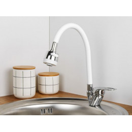 Смеситель для кухни D40-A, серия 240 белый, ECONOCE