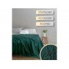 Покрывало флисовое 200x220 см., зеленое, серия Sleep mood, PERFECTO LINEA