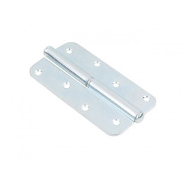 Петля 130 мм правая, белый цинк STARFIX