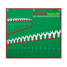 Набор ключей комбинир. 6-32мм 26шт TOPTUL