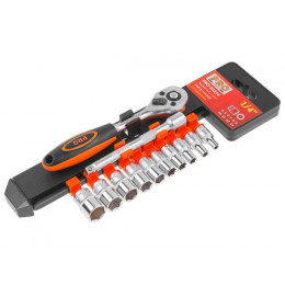Набор головок 1/4" 4-13мм 12предм. PRO STARTUL (PRO-01214)