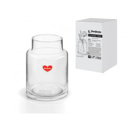 Ваза для цветов, стеклянная, 23х15 см., серия Blossom, PERFECTO LINEA