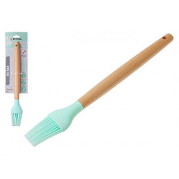 Кисточка силиконовая, EcoVillage, бирюзовая,PERFECTO LINEA