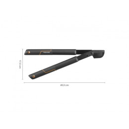 Сучкорез плоскостной c загн. лезвиями малый SingleStep L28 FISKARS