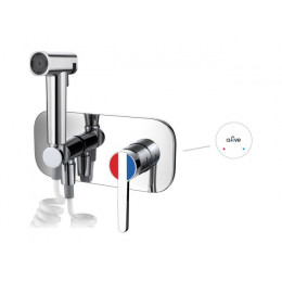 Смеситель для биде (Lt) D35, серия Lotus хром, a-five