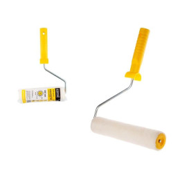 Валик "POLYESTER" 40-180мм с ручкой 8мм бежевый STARTUL PROFI