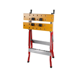 Верстак складной WORTEX WB 1560 в кор.МДФ, 605x640x800 мм, регулировка столешницы