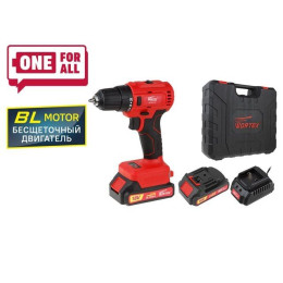 Аккум. дрель-шуруповерт WORTEX BD 2025-1 DLi в чем. ALL1 XLT БЕСЩЕТ, 18 В, 50 Н*м, 2х1,5 А*ч, БЗП 10