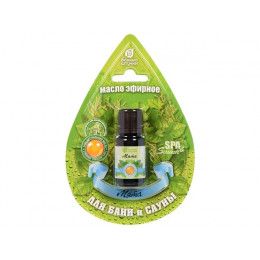 Эфирное масло "Мята", 10 мл, в блистере в форме капли, "Банные штучки"