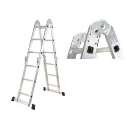 Лестница алюм. многофункц. 4х3 ступ. (стрем.-175см, лестн.-360см) 10,5кг STARTUL (ST9732-03)