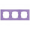 Рамка 3-ая горизонтальная пурпурная, RITA, MUTLUSAN