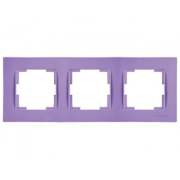 Рамка 3-ая горизонтальная пурпурная, RITA, MUTLUSAN