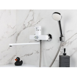 Смеситель для ванны D35-A, серия 270 белый, ECONOCE